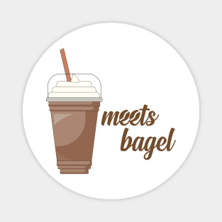 coffee meets bagel Magnet